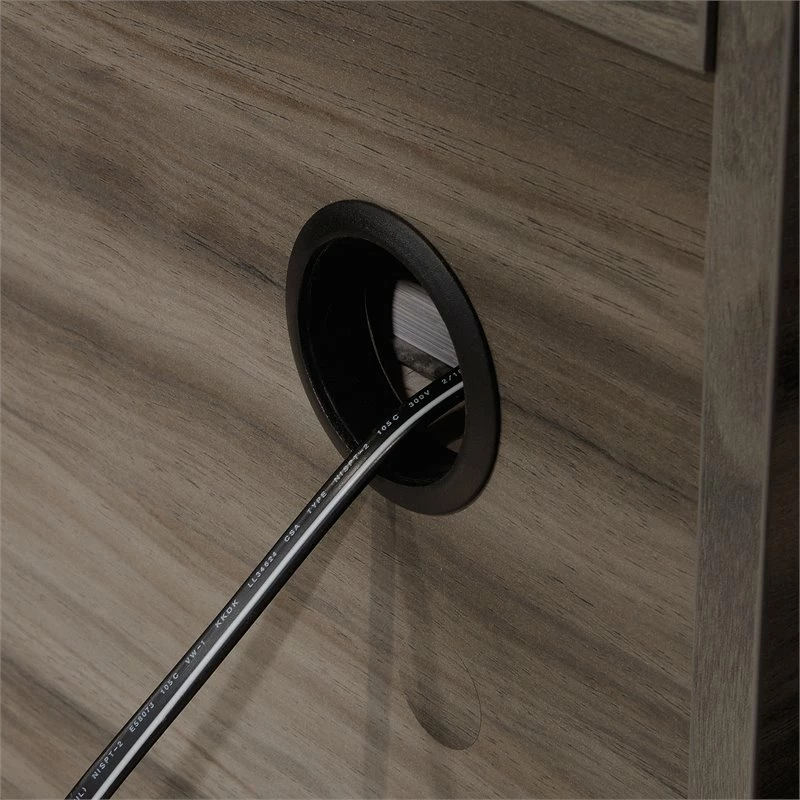 Home Square 2-Piece Set With L-Shaped Desk & Lateral File Cabinet In Jet Acacia 21 Home Square 2-Piece Set With L-Shaped Desk & Lateral File Cabinet In Jet Acacia - Image 19