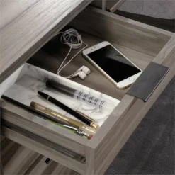 Home Square 2-Piece Set With L-Shaped Desk & Lateral File Cabinet In Jet Acacia 26 Home Square 2-Piece Set With L-Shaped Desk & Lateral File Cabinet In Jet Acacia -CYMAX Sales 2564181 4 L