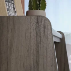 Home Square 3-Piece Set With L-Shaped Desk Base Storage Cabinet & Library Hutch -CYMAX Sales 2564185 17 L