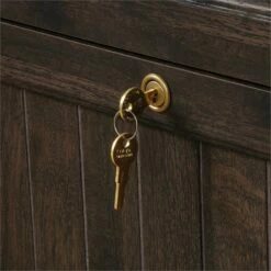 Home Square Contemporary 3-Piece Set Wood In Coffee Oak Brown -CYMAX Sales 2564402 16 L