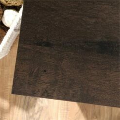 Home Square Contemporary 3-Piece Set Wood In Coffee Oak Brown -CYMAX Sales 2564402 7 L