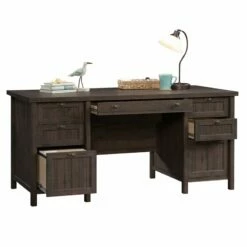 Home Square Contemporary 3-Piece Set Wood In Coffee Oak Brown -CYMAX Sales 2564402 8 L