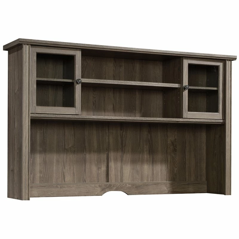 Home Square 2-Piece Set With Hutch & L-Shape Computer Desk In Emery Oak 5 Home Square 2-Piece Set With Hutch & L-Shape Computer Desk In Emery Oak - Image 3