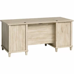 Home Square 2-Piece Set With Executive Desk & Library Base In Chalk Oak 25 Home Square 2-Piece Set With Executive Desk & Library Base In Chalk Oak -CYMAX Sales 2565380 10 L