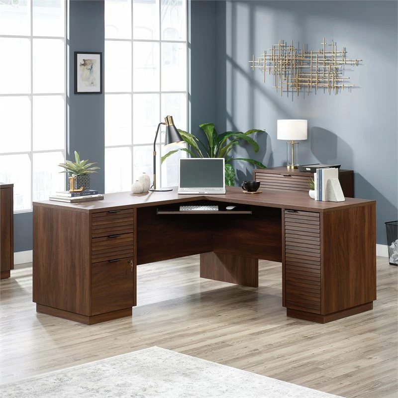 Home Square 2-Piece Set With Computer Desk & Lateral File In Spiced Mahogany 15 Home Square 2-Piece Set With Computer Desk & Lateral File In Spiced Mahogany - Image 13