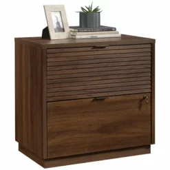 Home Square 3-Piece Set With Executive Desk Lateral File & Library Hutch -CYMAX Sales 2565702 4 L