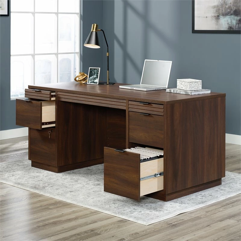 Home Square 3-Piece Set With Executive Desk & Hutch & Lateral File 20 Home Square 3-Piece Set With Executive Desk & Hutch & Lateral File - Image 18