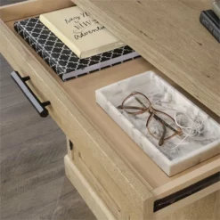 Home Square 2-Piece Set With L-Shaped Desk & Library Base Storage Stand -CYMAX Sales 2566316 11 L