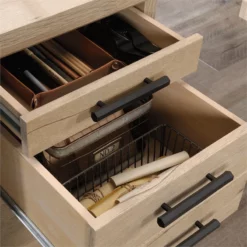 Home Square 2-Piece Set With L-Shaped Desk & Library Base Storage Stand -CYMAX Sales 2566316 12 L