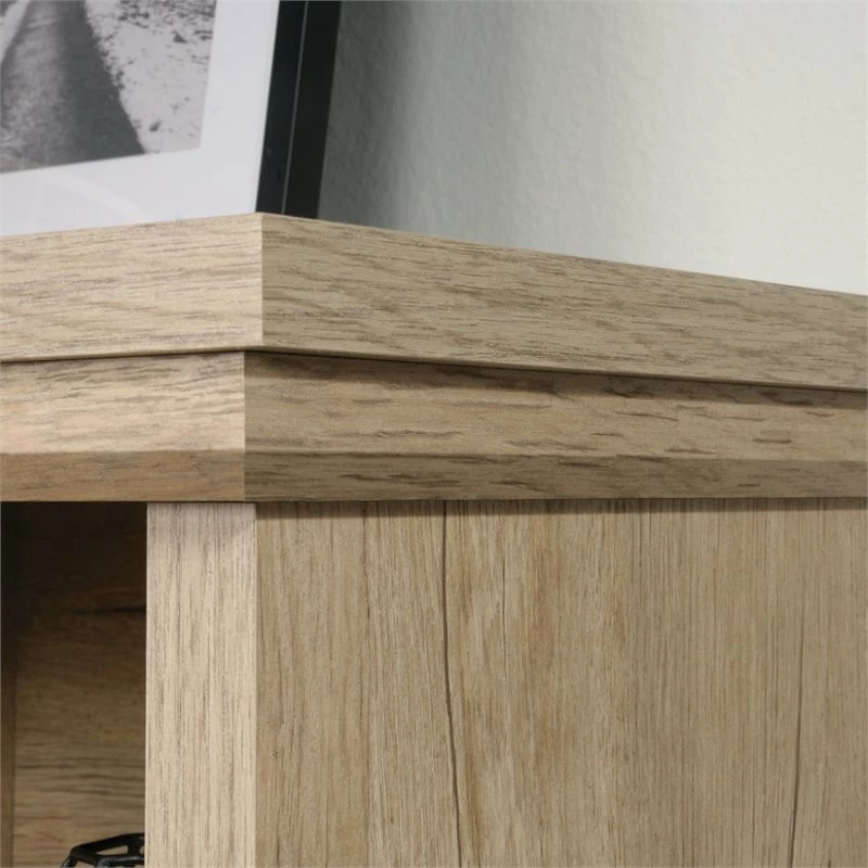 Home Square 2-Piece Set With Executive Desk & Computer Hutch In Prime Oak 18 Home Square 2-Piece Set With Executive Desk & Computer Hutch In Prime Oak - Image 16