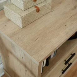 Home Square 2-Piece Set With 60" Credenza Desk & Small Filing Cabinet Credenza -CYMAX Sales 2568616 14 L