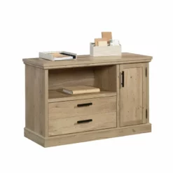 Home Square 2-Piece Set With 60" Credenza Desk & Small Filing Cabinet Credenza -CYMAX Sales 2568616 6 L