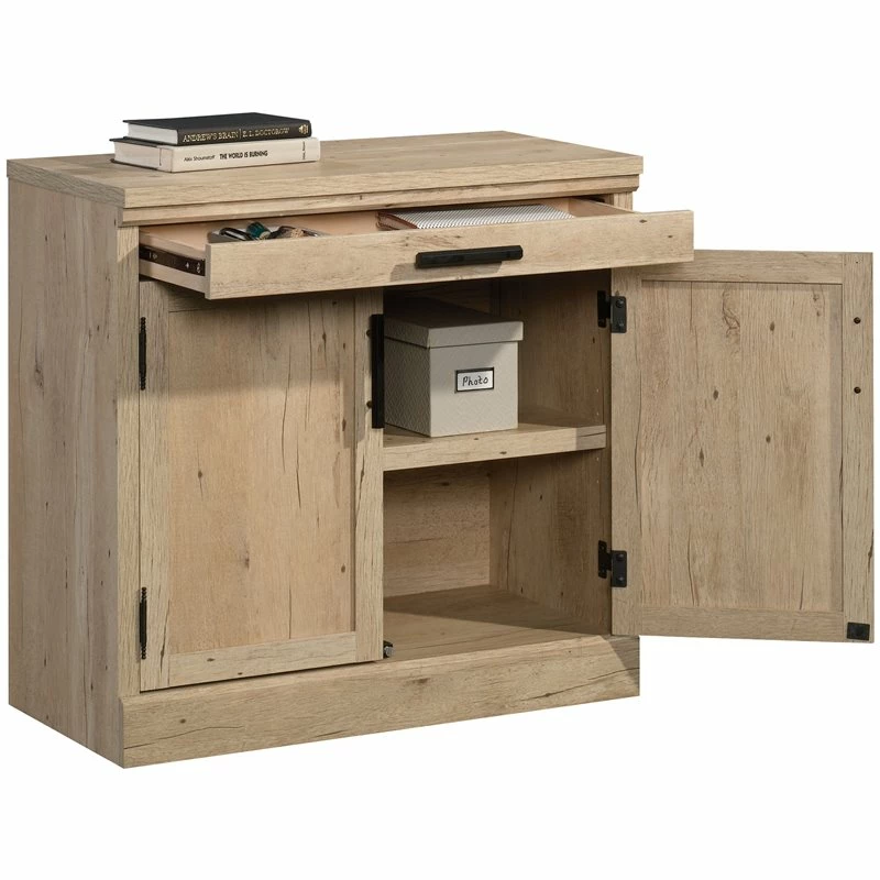 Home Square 2-Piece Set With 60" Credenza Desk & Utility Stand Library Base 15 Home Square 2-Piece Set With 60" Credenza Desk & Utility Stand Library Base - Image 13