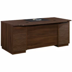 Home Square 2-Piece Set With Excutive Desk & Small Filing Cabinet Credenza 34 Home Square 2-Piece Set With Excutive Desk & Small Filing Cabinet Credenza -CYMAX Sales 2568636 12 L