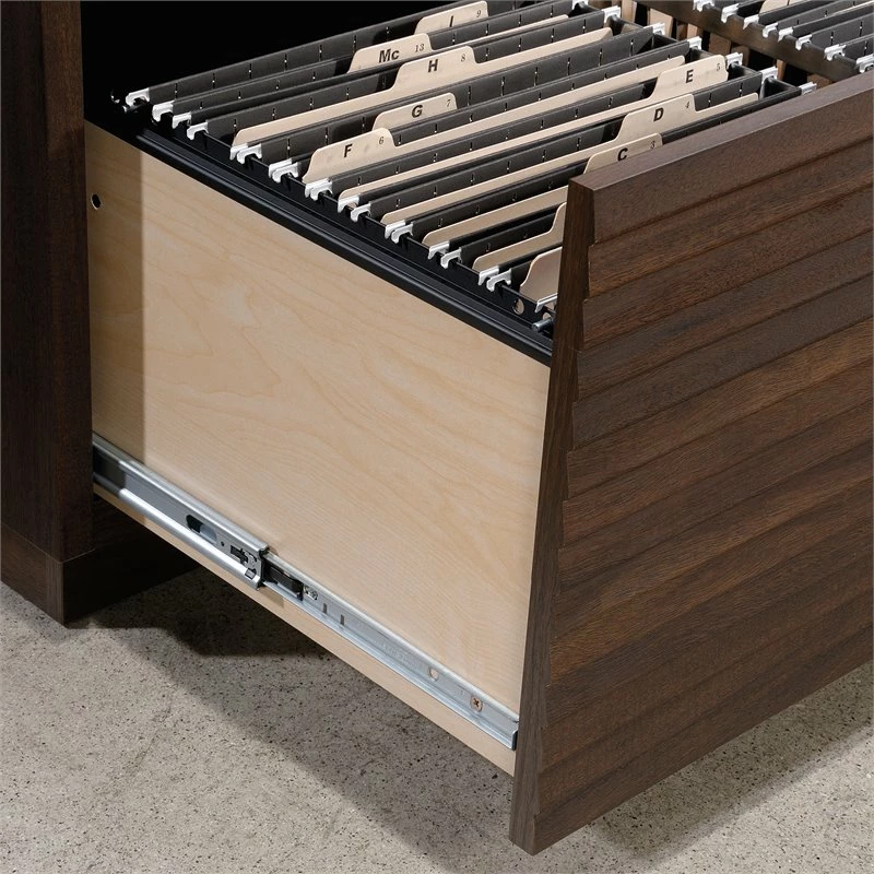 Home Square 2-Piece Set With Excutive Desk & Small Filing Cabinet Credenza 18 Home Square 2-Piece Set With Excutive Desk & Small Filing Cabinet Credenza - Image 16