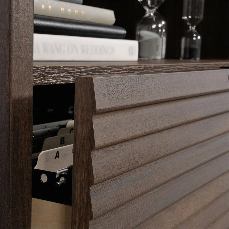 Home Square 2-Piece Set With Excutive Desk & Small Filing Cabinet Credenza 22 Home Square 2-Piece Set With Excutive Desk & Small Filing Cabinet Credenza - Image 20