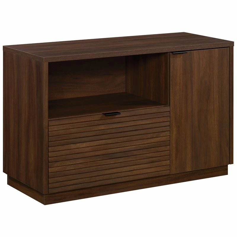 Home Square 2-Piece Set With Excutive Desk & Small Filing Cabinet Credenza 5 Home Square 2-Piece Set With Excutive Desk & Small Filing Cabinet Credenza - Image 3