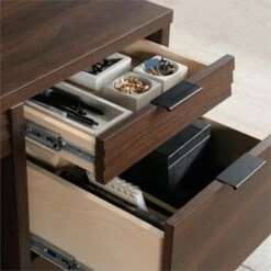 Home Square 2-Piece Set With 2-Drawer Lateral File Cabinet And Computer Desk -CYMAX Sales 2570324 18 L