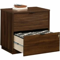 Home Square 2-Piece Set With 2-Drawer Lateral File Cabinet And Computer Desk -CYMAX Sales 2570324 9 L