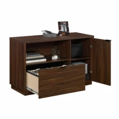 Home Square 2-Piece Set With L-Shaped Computer Desk & Small Filing Cabinet -CYMAX Sales 2570328 13 L