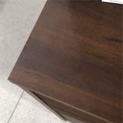 Home Square 2-Piece Set With 60" Credenza Desk & 2-Drawer Lateral File Cabinet -CYMAX Sales 2570330 3 L