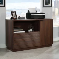 Home Square 2-Piece Set With 60" Credenza Desk & Filing Cabinet Credenza -CYMAX Sales 2570331 6 L