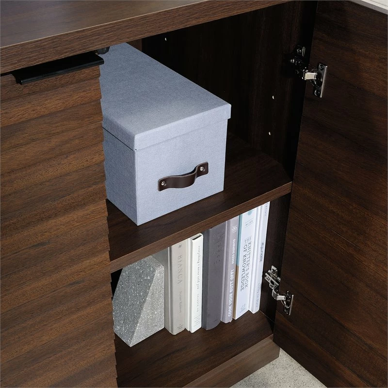 Home Square 2-Piece Set With 60" Credenza Desk And Utility Stand Libary Base 21 Home Square 2-Piece Set With 60" Credenza Desk And Utility Stand Libary Base - Image 19