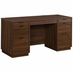 Home Square 2-Piece Set With 60" Credenza Desk And Utility Stand Libary Base 24 Home Square 2-Piece Set With 60" Credenza Desk And Utility Stand Libary Base -CYMAX Sales 2570332 2 L
