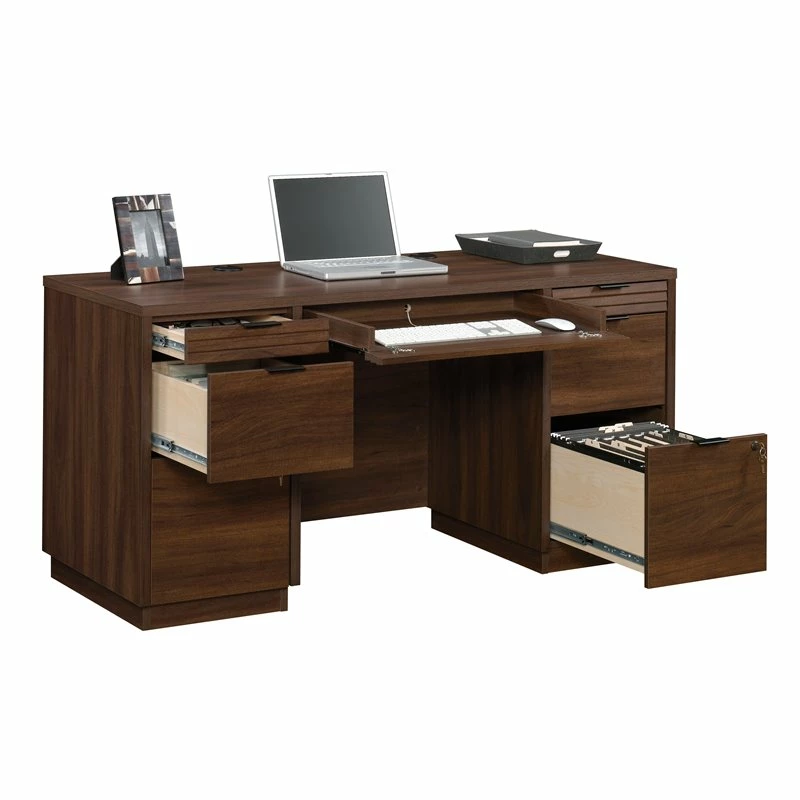 Home Square 2-Piece Set With 60" Credenza Desk And Utility Stand Libary Base 10 Home Square 2-Piece Set With 60" Credenza Desk And Utility Stand Libary Base - Image 8