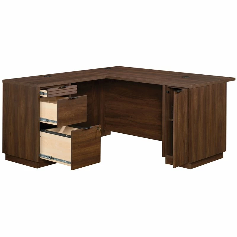 Home Square 2-Piece Set With 60" L-Shaped Computer Desk & Stand Libary Base 7 Home Square 2-Piece Set With 60" L-Shaped Computer Desk & Stand Libary Base - Image 5