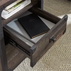 Home Square 3-Piece Set With Executive Desk Lateral File & Hutch In Carbon Oak -CYMAX Sales 2570362 6 L