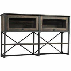 Home Square 3-Piece Set With Executive Desk Large Hutch & Lateral File -CYMAX Sales 2570366 6 L