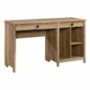 Sauder Dover Edge Engineered Wood Computer Desk In Timber Oak Finish -CYMAX Sales 2570428 L