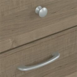 Cabot 72W Computer Desk With Hutch In Ash Gray - Engineered Wood -CYMAX Sales 2570478 3 L 2