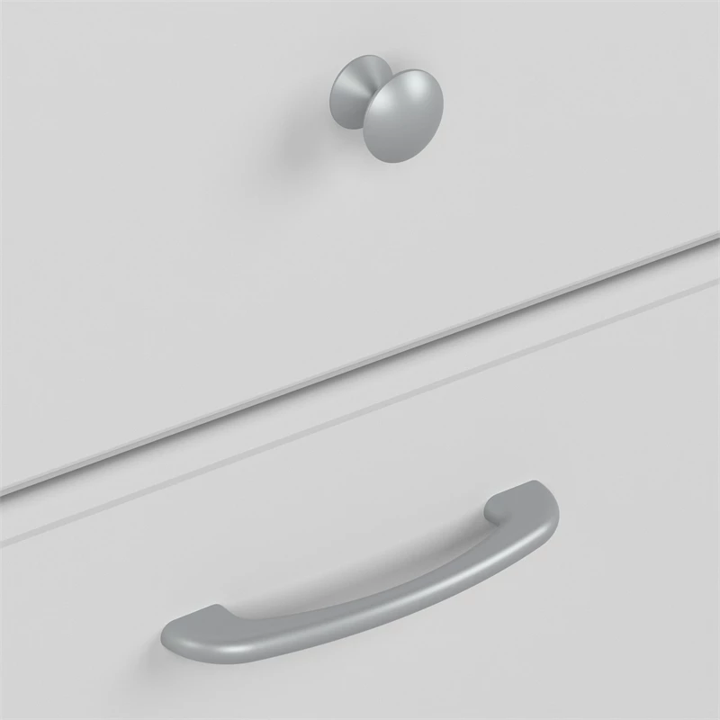 Cabot 72W Computer Desk With Hutch In Heather Gray - Engineered Wood 6 Cabot 72W Computer Desk With Hutch In Heather Gray - Engineered Wood - Image 4