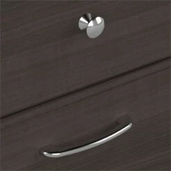 Cabot 72W L Shaped Desk With Hutch And Storage In Modern Gray - Engineered Wood -CYMAX Sales 2570488 3 L