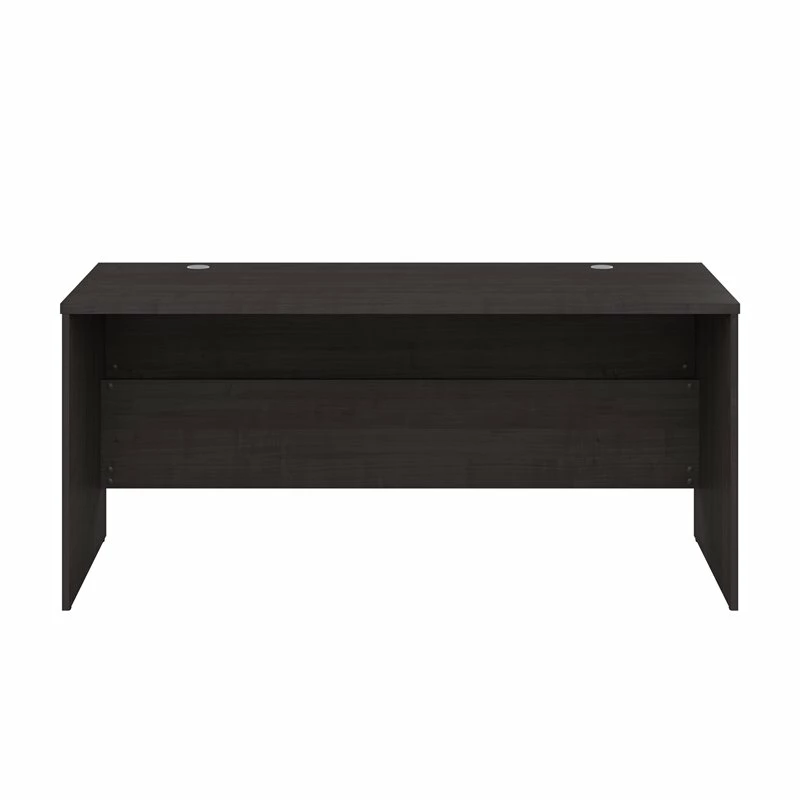 Bestar Ridgeley Contemporary Engineered Wood Desk Shell In Charcoal Maple 6 Bestar Ridgeley Contemporary Engineered Wood Desk Shell In Charcoal Maple - Image 4