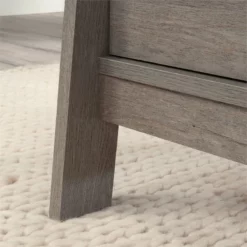 UrbanPro Trestle Engineered Wood Executive Desk In Mystic Oak -CYMAX Sales 2576028 12 L