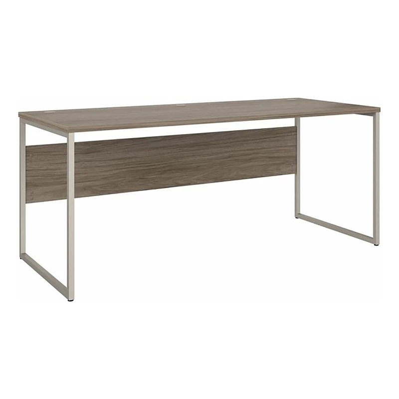 UrbanPro Modern Engineered Wood Computer Table Desk In Hickory Brown 3 UrbanPro Modern Engineered Wood Computer Table Desk In Hickory Brown