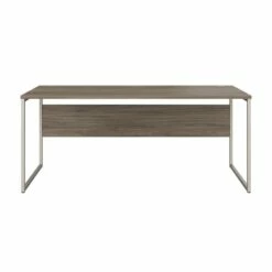 UrbanPro Modern Engineered Wood Computer Table Desk In Hickory Brown 18 UrbanPro Modern Engineered Wood Computer Table Desk In Hickory Brown -CYMAX Sales 2577902 16 L