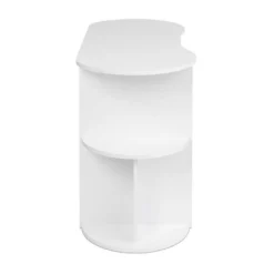 Wright Home Engineered Wood Compact Student Desk With Storage In White -CYMAX Sales 2595864 4 L