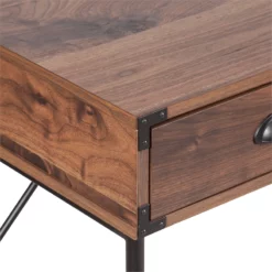 AGHDeco Orman Transitional Particle Board/Wood Desk In Walnut -CYMAX Sales 2595912 8 L