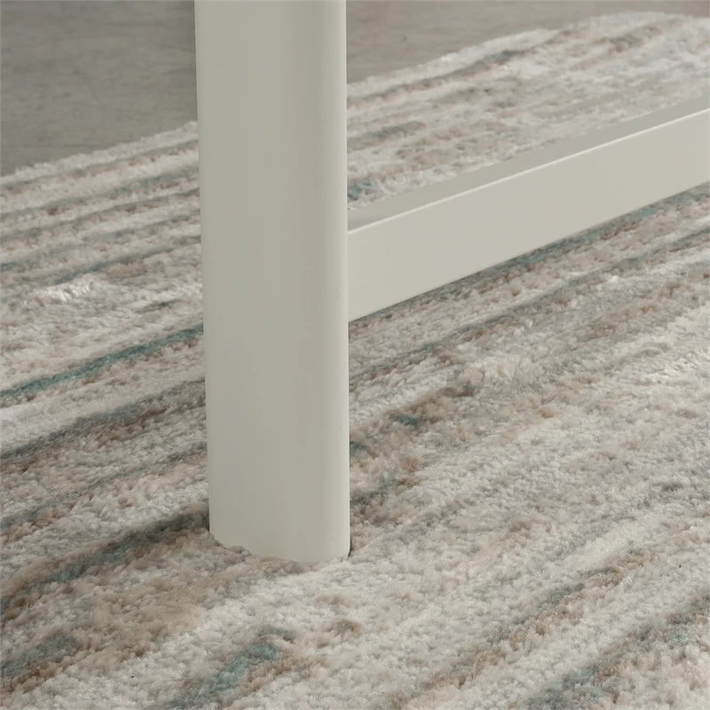 Sauder Bergen Circle Engineered Wood Table Desk With Kiln Acacia/Brown 8 Sauder Bergen Circle Engineered Wood Table Desk With Kiln Acacia/Brown - Image 6