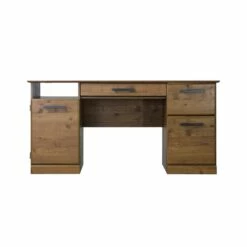 Saint Birch Austin Contemporary 60 Inches Wood Writing Desk In Brown 11 Saint Birch Austin Contemporary 60 Inches Wood Writing Desk In Brown -CYMAX Sales 2599500 3 L