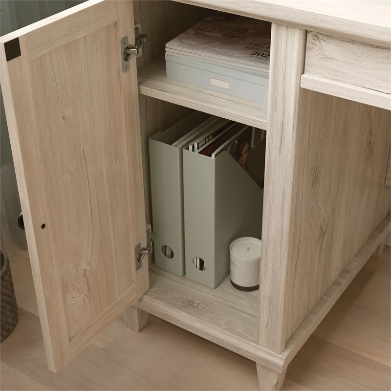 Sauder Hammond Collection Engineered Wood Computer Desk In Chalk Oak 8 Sauder Hammond Collection Engineered Wood Computer Desk In Chalk Oak - Image 6