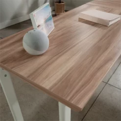 Sauder Bergen Circle Engineered Wood Desk Return 36" In Kiln Acacia/Brown -CYMAX Sales 2604707 4 L