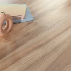 Sauder Bergen Circle Engineered Wood And Metal Table Desk In Kiln Acacia/Brown -CYMAX Sales 2608281 5 L