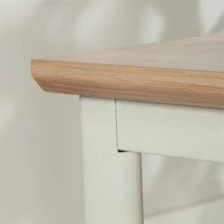 Sauder Bergen Circle Engineered Wood And Metal Table Desk In Kiln Acacia/Brown -CYMAX Sales 2608281 6 L