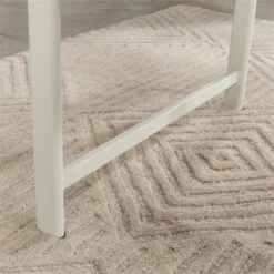 Sauder Bergen Circle Engineered Wood And Metal Table Desk In Kiln Acacia/Brown -CYMAX Sales 2608281 7 L