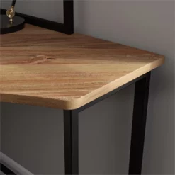 Sauder North Avenue Engineered Wood/Metal Corner Tower In Sindoori Mango/Brown -CYMAX Sales 2608284 5 L